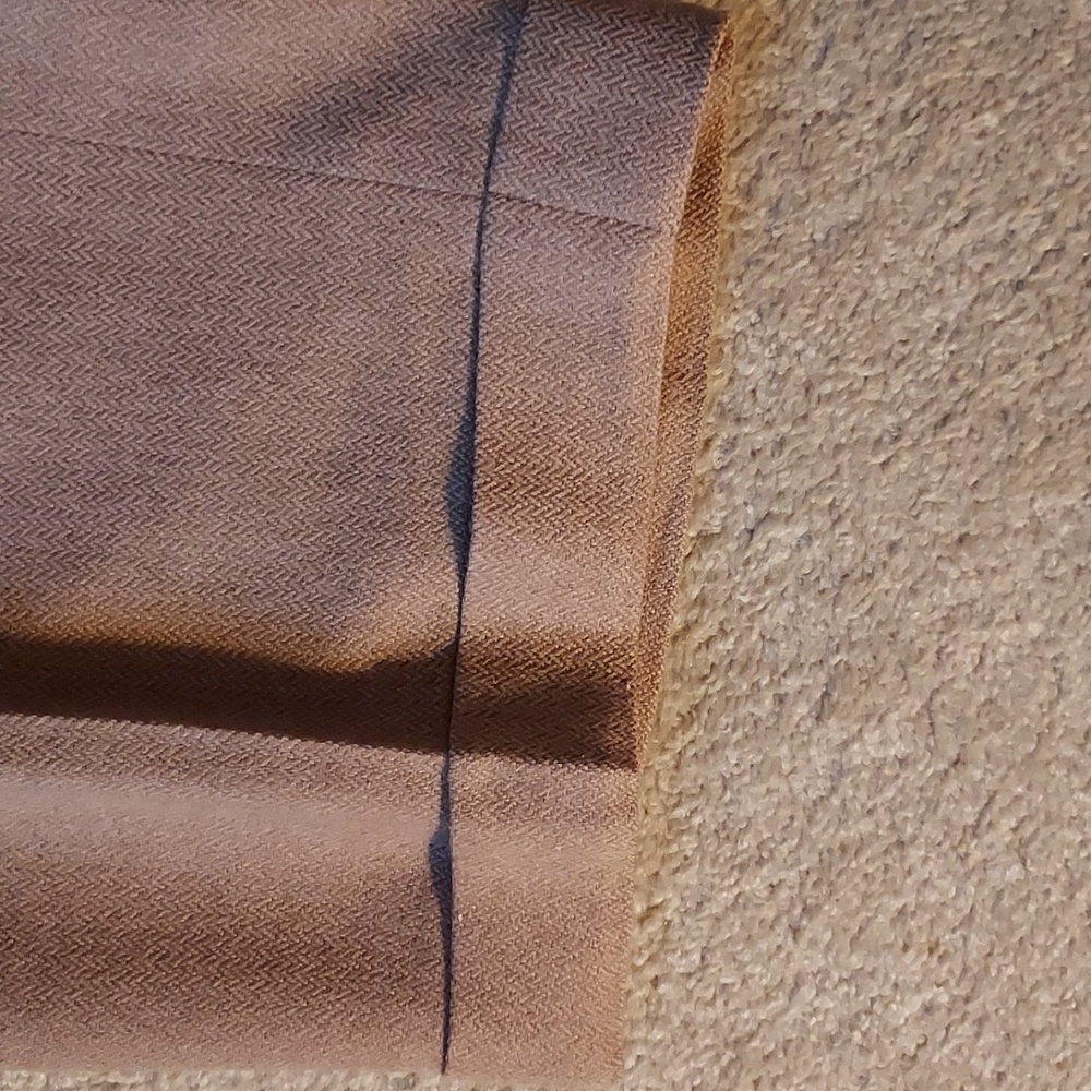 Adrienne Vittadini Tan Wide Leg Pants - Picture 2 of 6